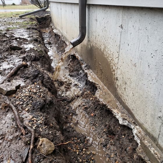 Foundation erosion
